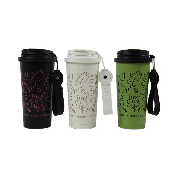 Shotay Termos Matara 550 Ml. Beyaz-St-8913 - Resim 2