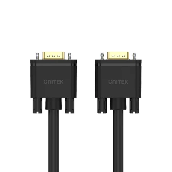 UNITEK VGA KABLO 10 MT BAKIR 15 PİN 3C+6 (Y-C506G) ürün görseli 1