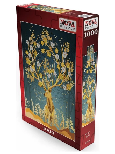 Nova 1000 Parça Geyik Puzzle - Resim 2