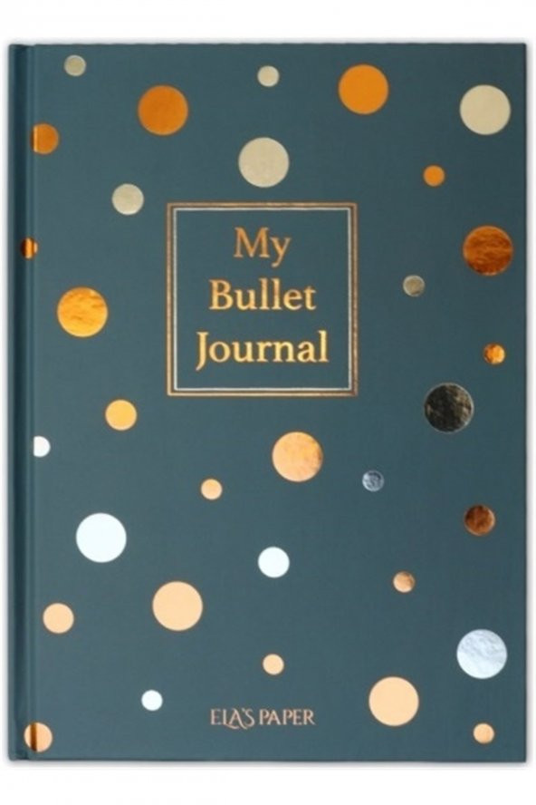My Bullet Journal Defter (confetti Mavi) ürün görseli 1