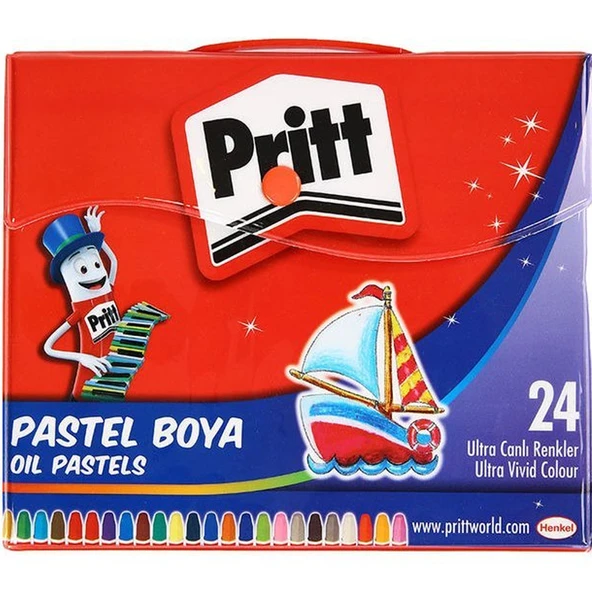 Pritt Pastel Boya Çantalı 24 Renk ürün görseli 1
