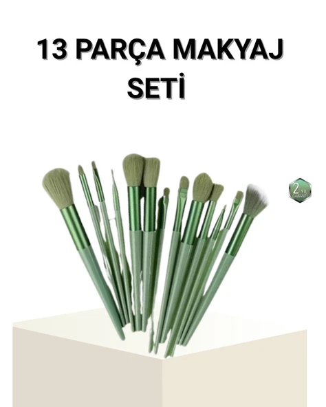13’lü Profesyonel Makyaj Fırça Seti – Yumuşak Sentetik Kıllı, Tüm Cilt Tiplerine Uygun ürün görseli 1