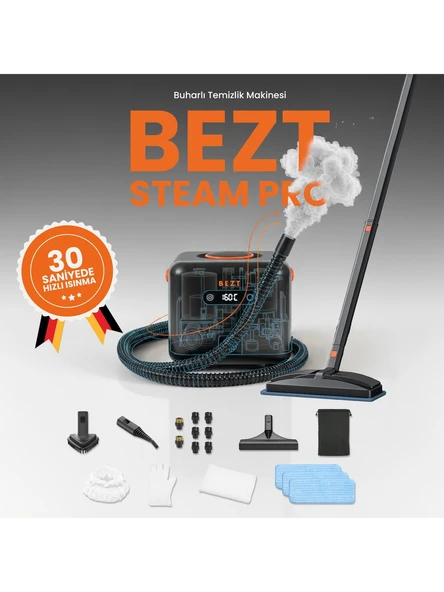 BEZT Steam Pro Buharlı Temizlik Makinesi ürün görseli 1