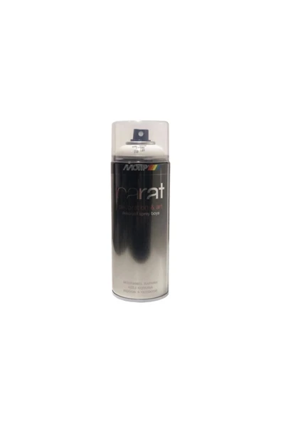 Motip Carat Ral 9010 Parlak Beyaz Akrilik Boya 400 ml Germany ürün görseli 1