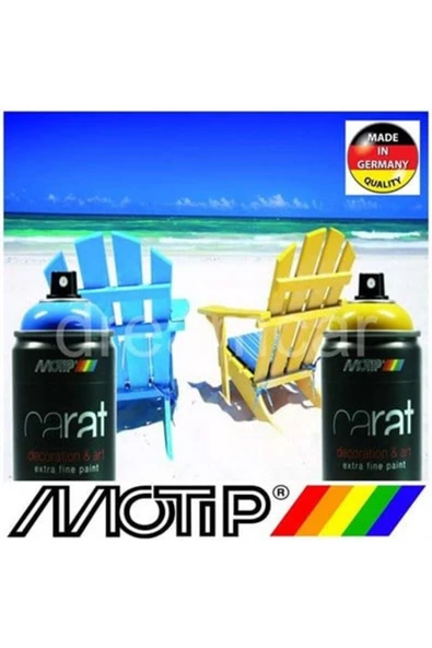 Motip Carat Ral 1013 Kırık Beyaz Parlak Akrilik Sprey Boya 400ml ürün görseli 1