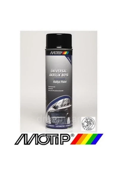 Motip Mat Siyah Sprey Boya 500 Ml ürün görseli 1