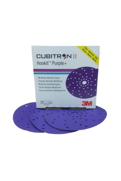 3M 51369 Cubitron  Iı P80 Disk Zımpara 150mm (50 Adet) ürün görseli 1