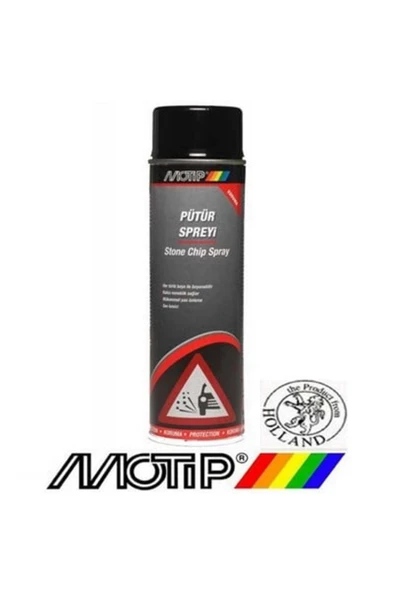 Motip Pütür Sprey Siyah 500 Ml. Made in Holland ürün görseli 1