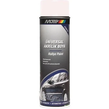 Motip Universal Parlak Beyaz Akrilik Boya 500ml Made in Holland ürün görseli 1