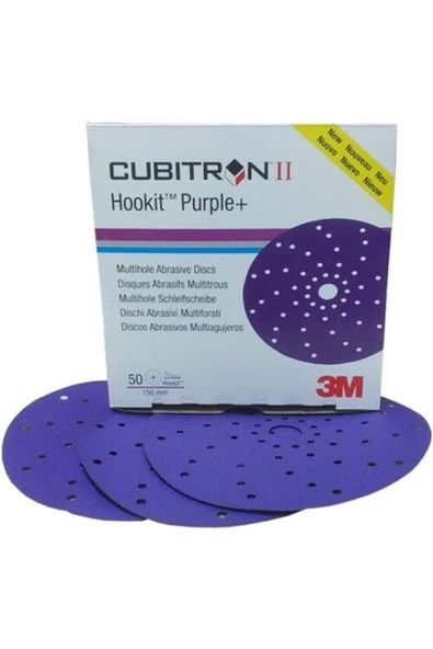 3M Cubitron Disk Zımpara P180 Kum 150mm 50 Adet ürün görseli 1