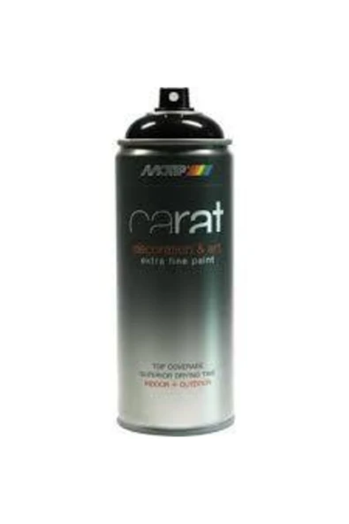 Motip Carat Mat Siyah Sprey Boya 400 ml ürün görseli 1