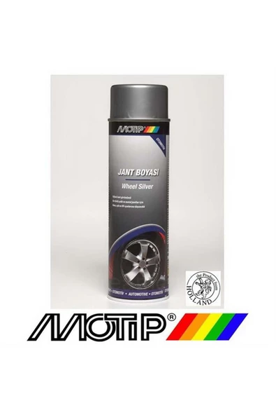 Motip Gümüş Gri Jant Boyası 500 Ml. Made in Holland ürün görseli 1