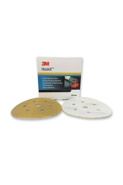 3M 51090 216u Süngerli Disk Zımpara 150mm P500 1paket(25adet) ürün görseli 1
