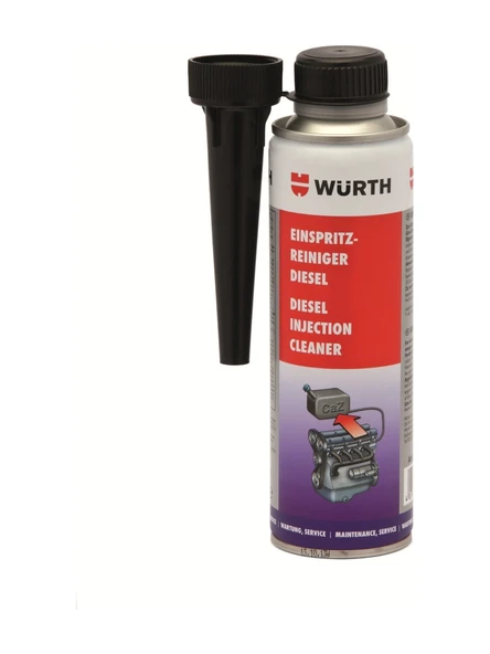 Würth 300 ml Dizel Enjektör Temizleyici ürün görseli 1