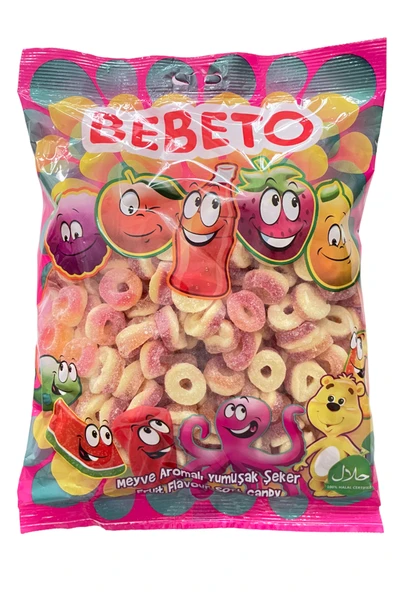 Halka Jelibon Şeftali 1 Kg ürün görseli 1