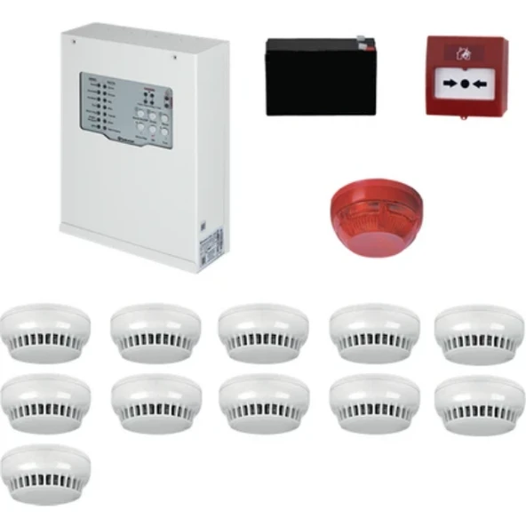 Teknim TFP-312311 Konvansiyonel Sistem Yangın Alarm Seti 11 Li ürün görseli 1