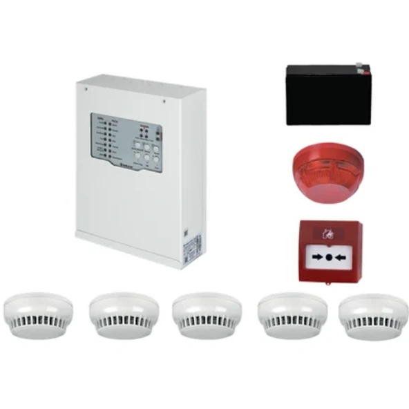 Teknim TFP-31225 Konvansiyonel Sistem Yangın Alarm Seti 5 Li ürün görseli 1