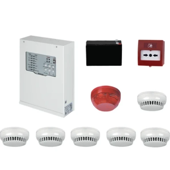 Teknim TFP-31226 Konvansiyonel Sistem Yangın Alarm Seti 6 Lı ürün görseli 1