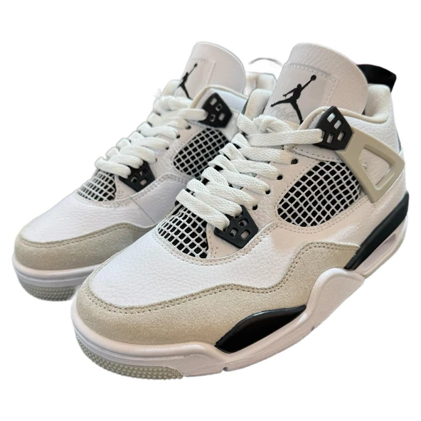 Nike Air Jordan Retro 4 Military Black Unisex Ayakkabı ürün görseli 1