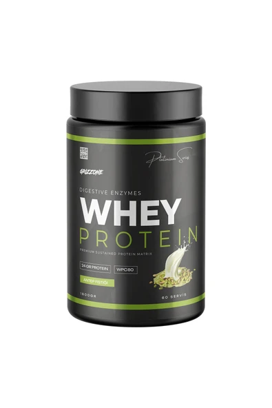GRIZZONE Whey Protein 1800 Gr ( Antep Fıstığı ) ürün görseli 1