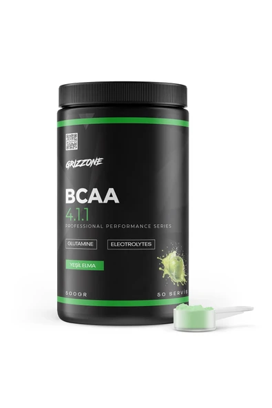 GRIZZONE Bcaa + Glutamine ( Yeşil Elma ) ürün görseli 1