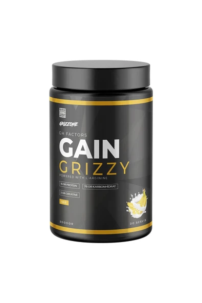 GRIZZONE Grızzy Gaın 3000 Gr 30 Servıs ( Muz Aromalı ) ürün görseli 1