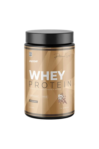 GRIZZONE Whey Proteın Pro 420 Gr ( Dondurma ) ürün görseli 1