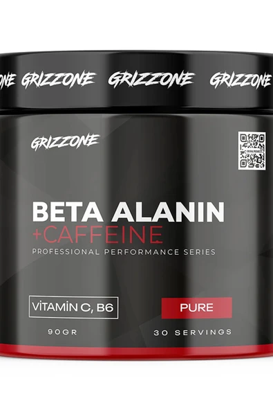 GRIZZONE BETA ALANINE + CAFFEINE 90 GRAM 30 SERVİS ürün görseli 1