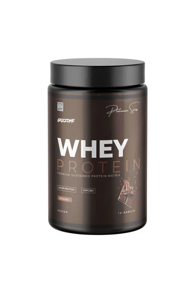 GRIZZONE Whey Proteın Pro 420 Gr ( Çikolata ) ürün görseli 1