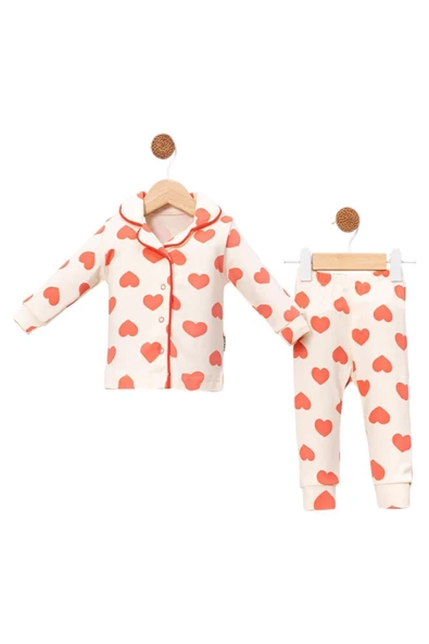 Celira Bbc Yavruağzı Lüks Çıtçıtlı Kız Bebe Pijama Takımı ürün görseli 1