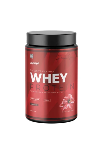 GRIZZONE Whey Protein 900 Gr ( Hibiscus ) ürün görseli 1