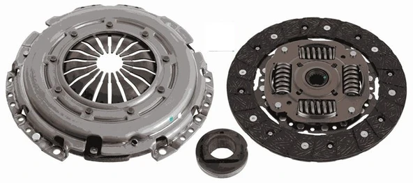 Debriyaj Seti-Baskı ve Balata ve Rulman Dizel 1600 hdi PEUGEOT CİTROEN Peugeot 1.6 Hdi 90Ps Euro4 P206 P207 P307 P308 PARTNER TEPEE CİTROEN C3 C4  BERLİNGO Markası Orijinal ÜRÜN 1611269280 ürün görseli 1