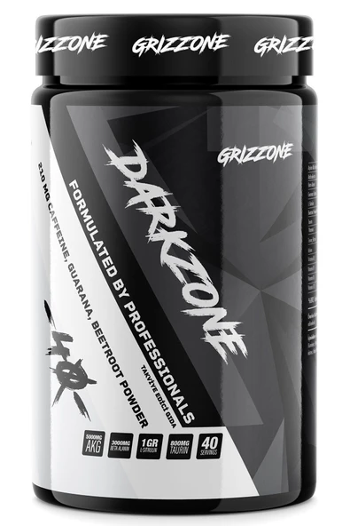 GRIZZONE Darkzone Pre-workout 800 gr 40 Servıs 20 gr Scoop Multı Fruıt Aromalı ürün görseli 1