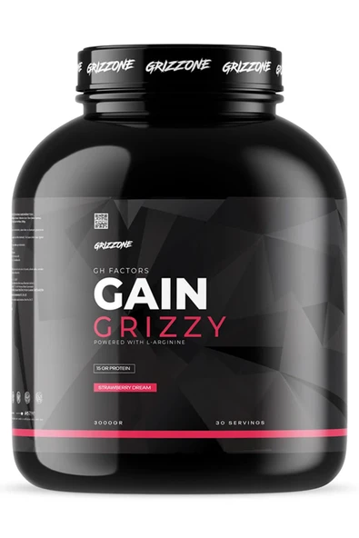 GRIZZONE Gaın 3000 gr 30 Servıs Strawberry Shaker ürün görseli 1