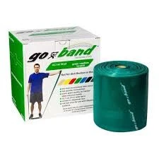 CanDo Go-Band Direnç Egzersiz Bandı Yeşil ( medium) 45.7 mt -10-6423 ürün görseli 1