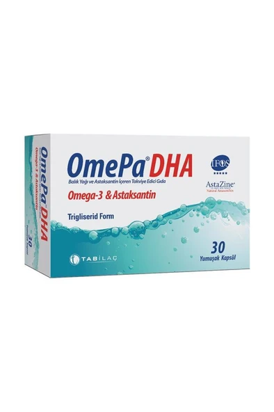 OmePa DHA 30 Yumuşak Kapsül ürün görseli 1