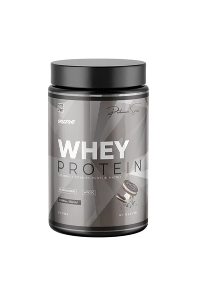 GRIZZONE Whey Protein 900 Gr ( Kremalı Bisküvi ) ürün görseli 1