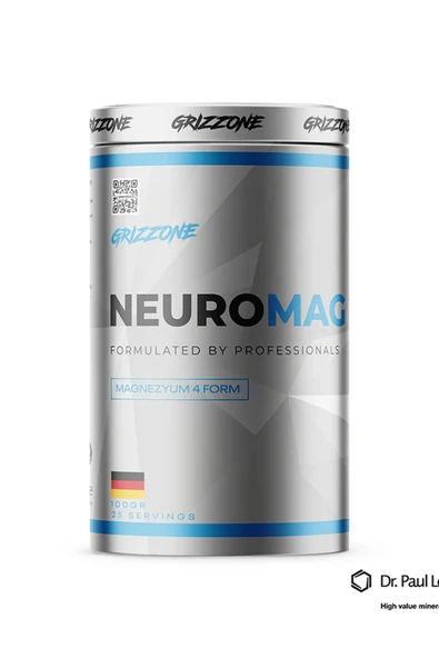 GRIZZONE NEURO-MAG MAGNEZYUM L-TREONAT . SİTRAT . BİSGLİSİNAT . MALATE ürün görseli 1