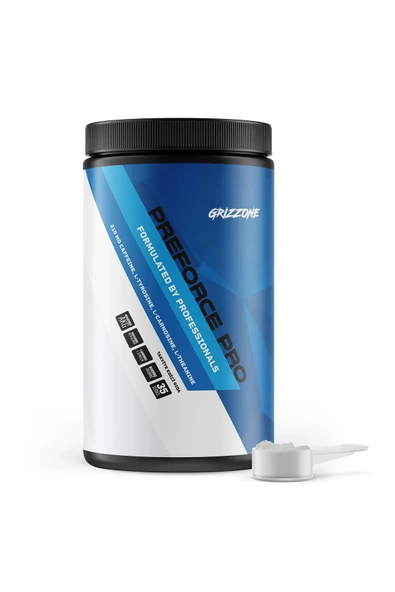 GRIZZONE PREFORCE PRO PRE-WORKOUT 700 GR 35 SERVIS ENERJI AROMALI ürün görseli 1