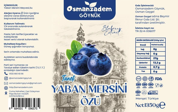 Mavi Mucize: Taneli Yaban Mersini Özü - Resim 2