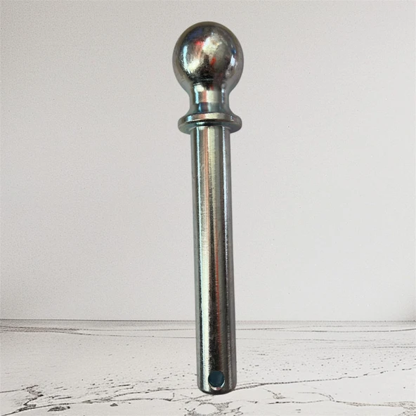 Römork Karavan Otomotiv Pimli Çeki Topuzu 50mm Galvanizli  25X180 ürün görseli 1