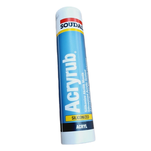 SOUDAL SİLİKONİZE MASTİK 500 GR .GRİ (2 ADET ) ürün görseli 1