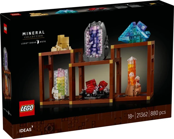LEGO Ideas 21362 Mineral Collection ürün görseli 1