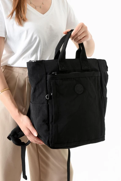 Bolsas Kadın Sırt Çanta Siyah 1075 - Resim 4