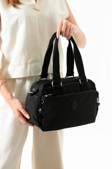 Bolsas Çapraz Askılı Kadın Çanta Siyah 1070 - Resim 4