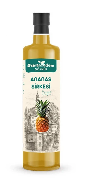 Bromelain Gücüyle %100 Doğal Fermente Ananas Sirkesi ürün görseli 1