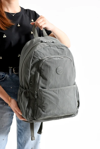 Bolsas Kadın Okul Sırt Çanta Gri 1090 ürün görseli 1