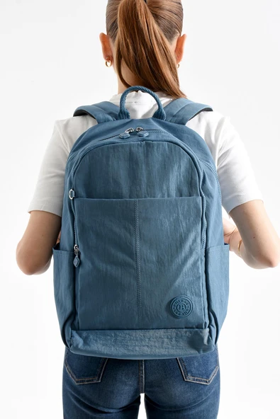 Bolsas Kadın Sırt Çanta Mavi 1089 - Resim 3