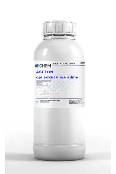 WE CHEM Aseton Oje Sökücü Oje Silme - 500 ml ürün görseli 1