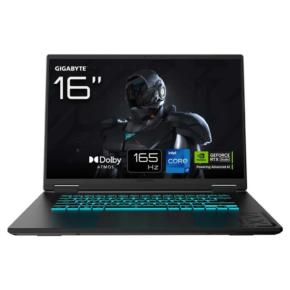 Gigabyte A16-CVH005 i7-13620H 32GB 1TBSSD RTX5060 16" WUXGA FreeDOS Dizüstü Bilgisayar ürün görseli 1
